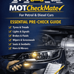MOT CheckMate – Pre‑MOT Inspection Guide for Petrol & Diesel Cars