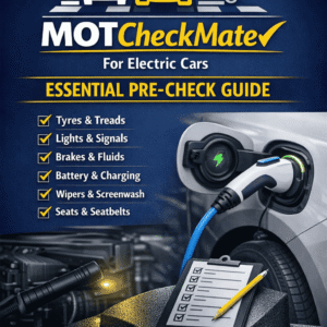 MOT CheckMate – Pre‑MOT Inspection Guide for Plug‑In Electric Vehicles (UK EV MOT Checklist)